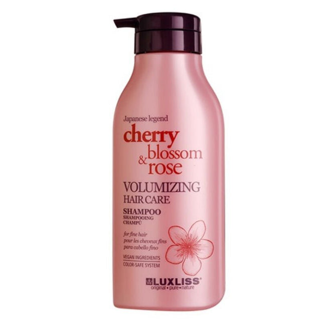 Volumizing Hair Shampoo - Cherry Blossom & Rose for Fine, Lifeless Hair - TryAladdin