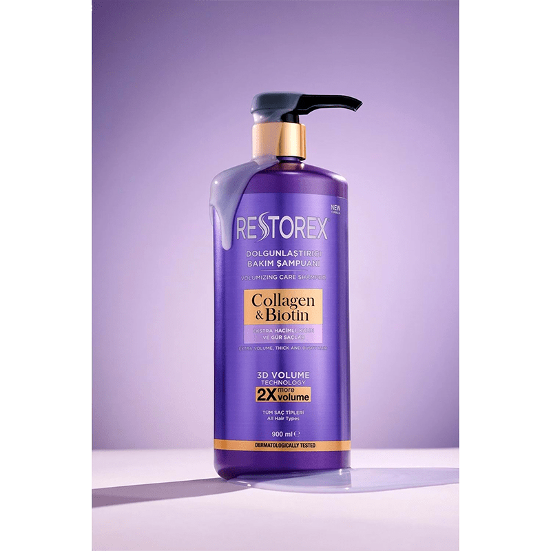 Volumizing & Strengthening Shampoo - Collagen & Biotin Nourishing Formula - TryAladdin
