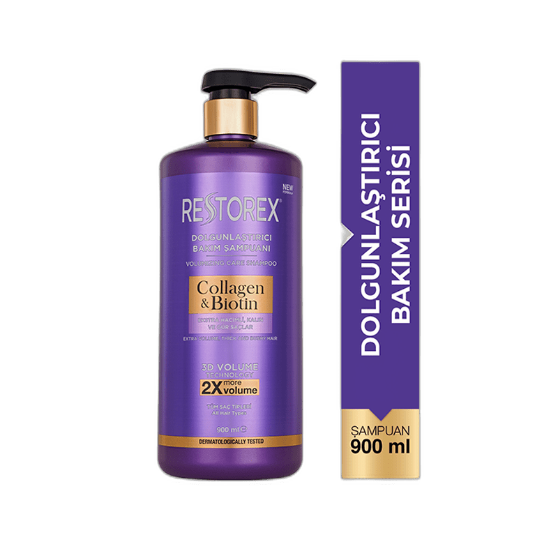 Volumizing & Strengthening Shampoo - Collagen & Biotin Nourishing Formula - TryAladdin