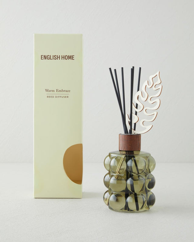 Professional Grade Warm Embrace Reed Diffuser - Long Lasting Home Fragrance