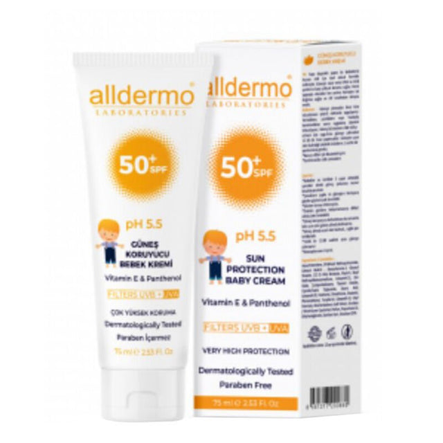 Water Resistant SPF 50+ Sun Protection Cream for Sensitive Baby Skin - TryAladdin
