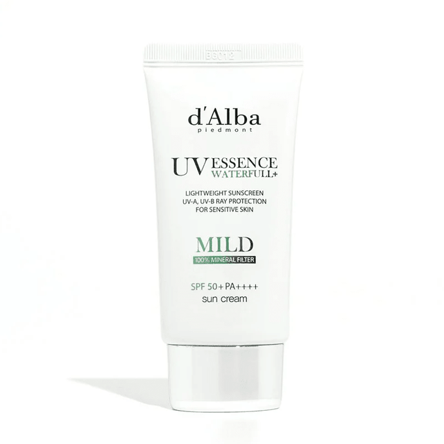 Waterfull Essence Mild Sun Cream - SPF50+ PA++++, Hydrating for Sensitive Skin - TryAladdin