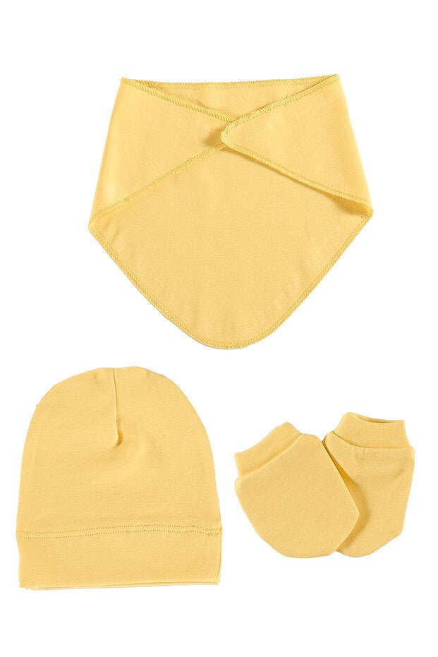 Wells Organic Cotton Newborn Layette Set, Yellow - 9 Piece - TryAladdin