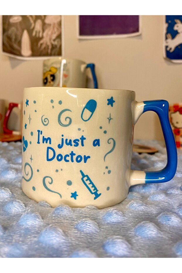 Westartic Professional Doctor Sad Hamster Ceramic Mug - 350g - TryAladdin