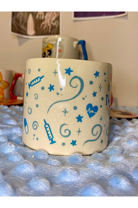 Westartic Professional Doctor Sad Hamster Ceramic Mug - 350g - TryAladdin