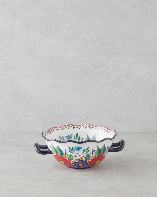 Premium-Whimsy-Colorful-Stoneware-Serving-Bowl