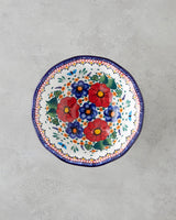 Premium Whimsical Colorful Stoneware Presentation Stand - Professional Serving Dish