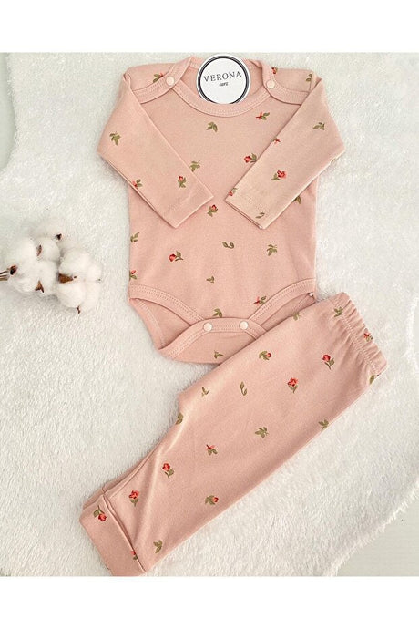 Wholesale Baby Girl Seasonal 2 - Piece Snap Bodysuit & Pant Set - TryAladdin