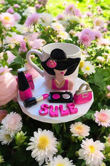 Wholesale Personalized Makeup Theme Ceramic Coffee Mug - Custom Retail Collection - TryAladdin