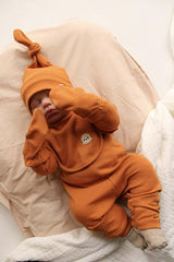 Wholesale Premium Quality Octopus Embroidered 5 - Piece Long Sleeve Newborn Set - TryAladdin