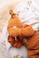 Wholesale Premium Quality Octopus Embroidered 5 - Piece Long Sleeve Newborn Set - TryAladdin