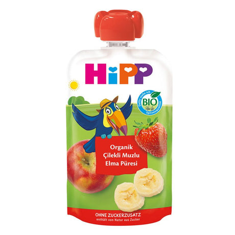 Wholesome Organic Strawberry Banana Apple Puree - TryAladdin