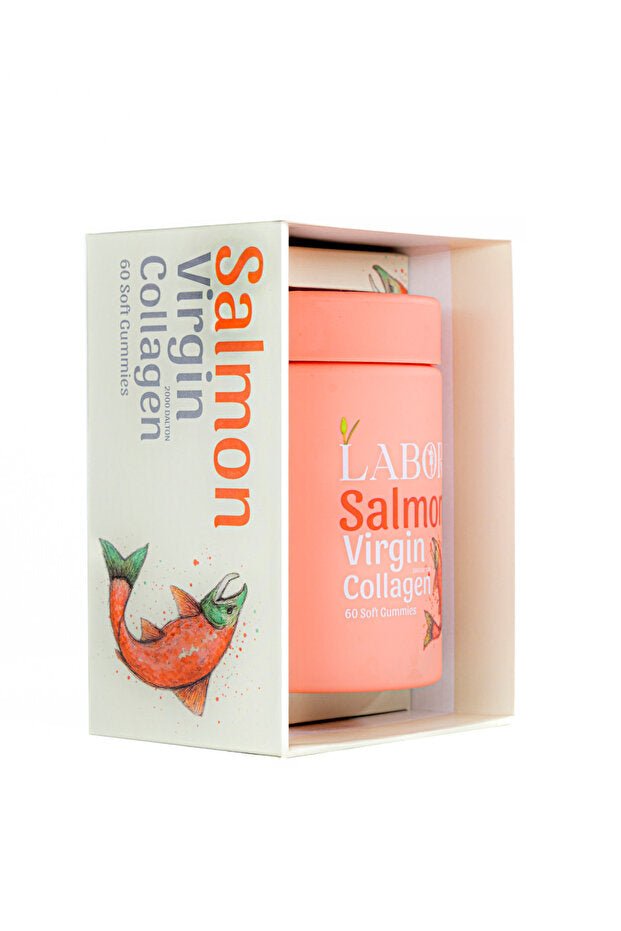 Wild Salmon Virgin Collagen Gummies - 60 Soft Gummies - TryAladdin