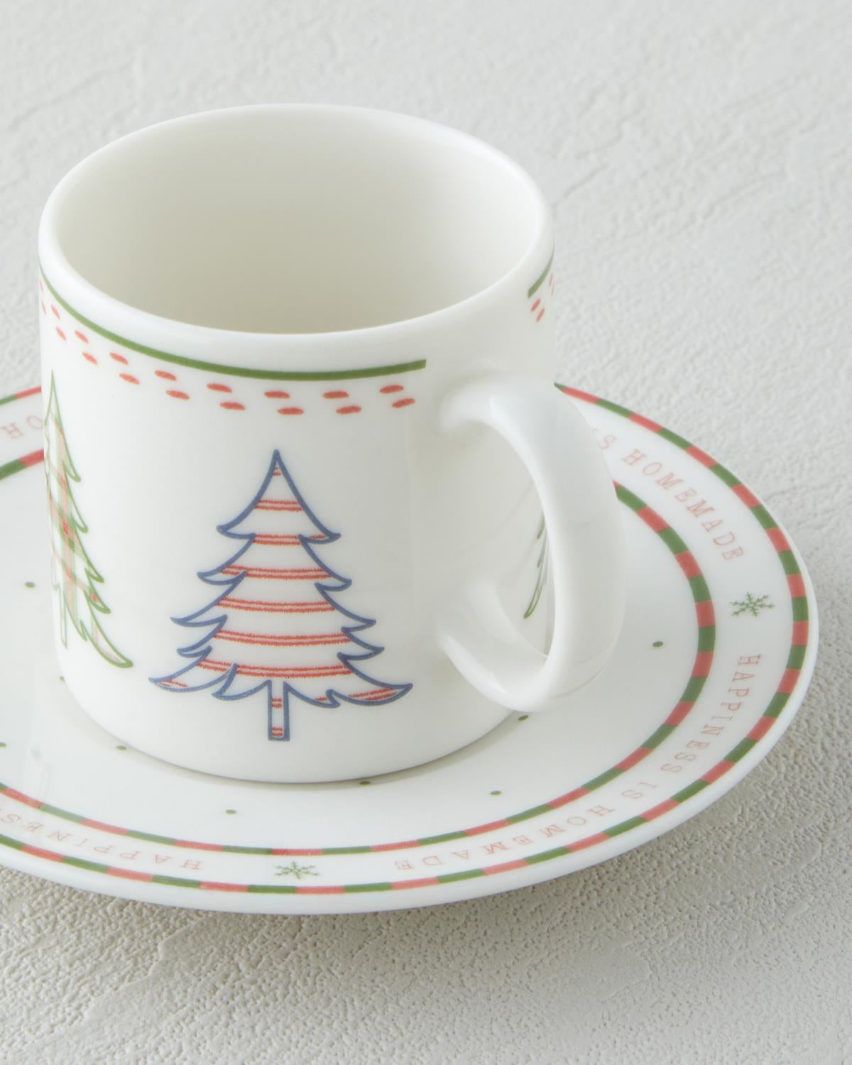 Professional Bone Porcelain Espresso Cup Set   4 Piece Designer Turkish Style   Red Green