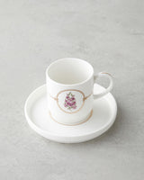 Professional Grade New Bone China Wisteria Coffee Cup Set   12 Piece