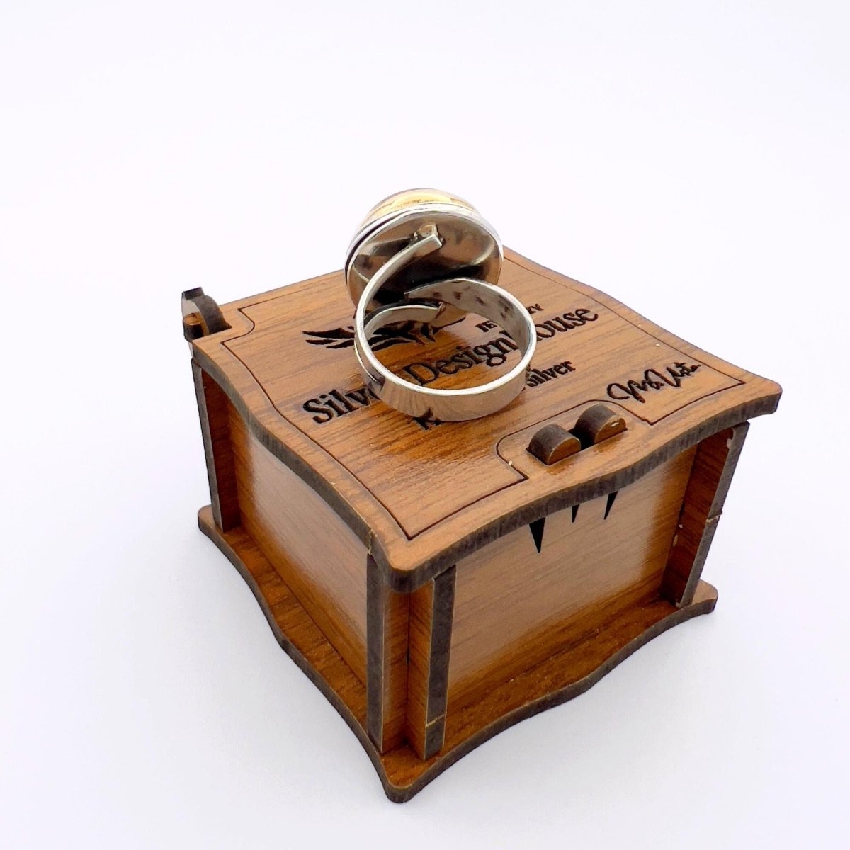 Women's Amber Stone Ring