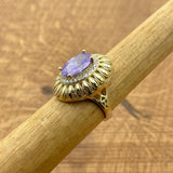 Women's Amethyst 925K Silver Ring