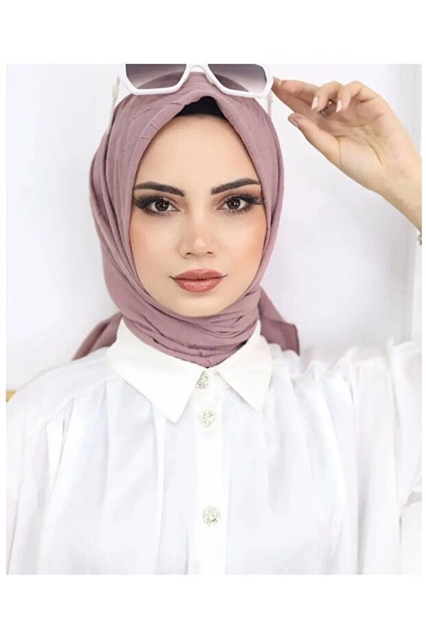 Women's Bamboo Crush Hijab Scarf - Soft Viscose - TryAladdin