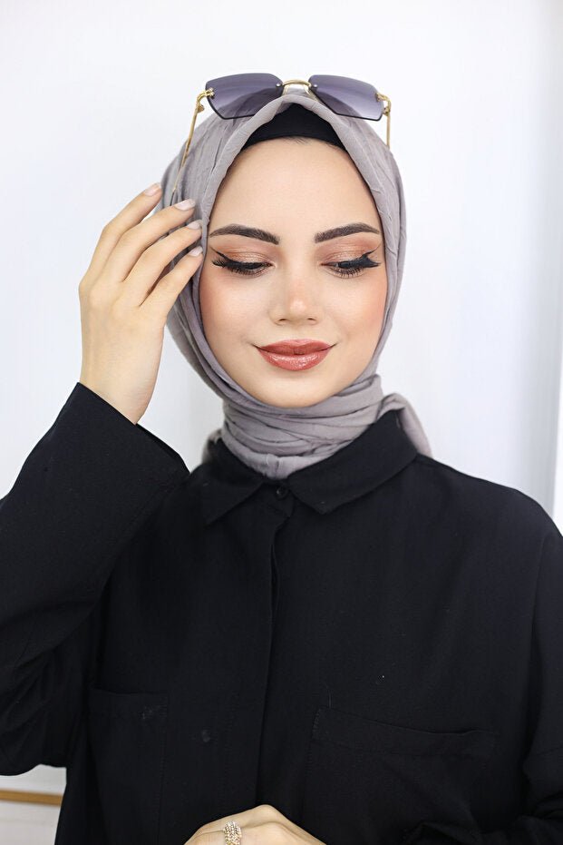 Women's Bamboo Crush Hijab - Soft, Comfortable & Stylish () - TryAladdin