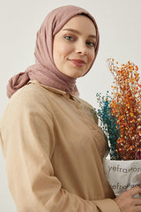 Women's Bamboo Hijab Scarf - Lightweight Rose Dry - TryAladdin