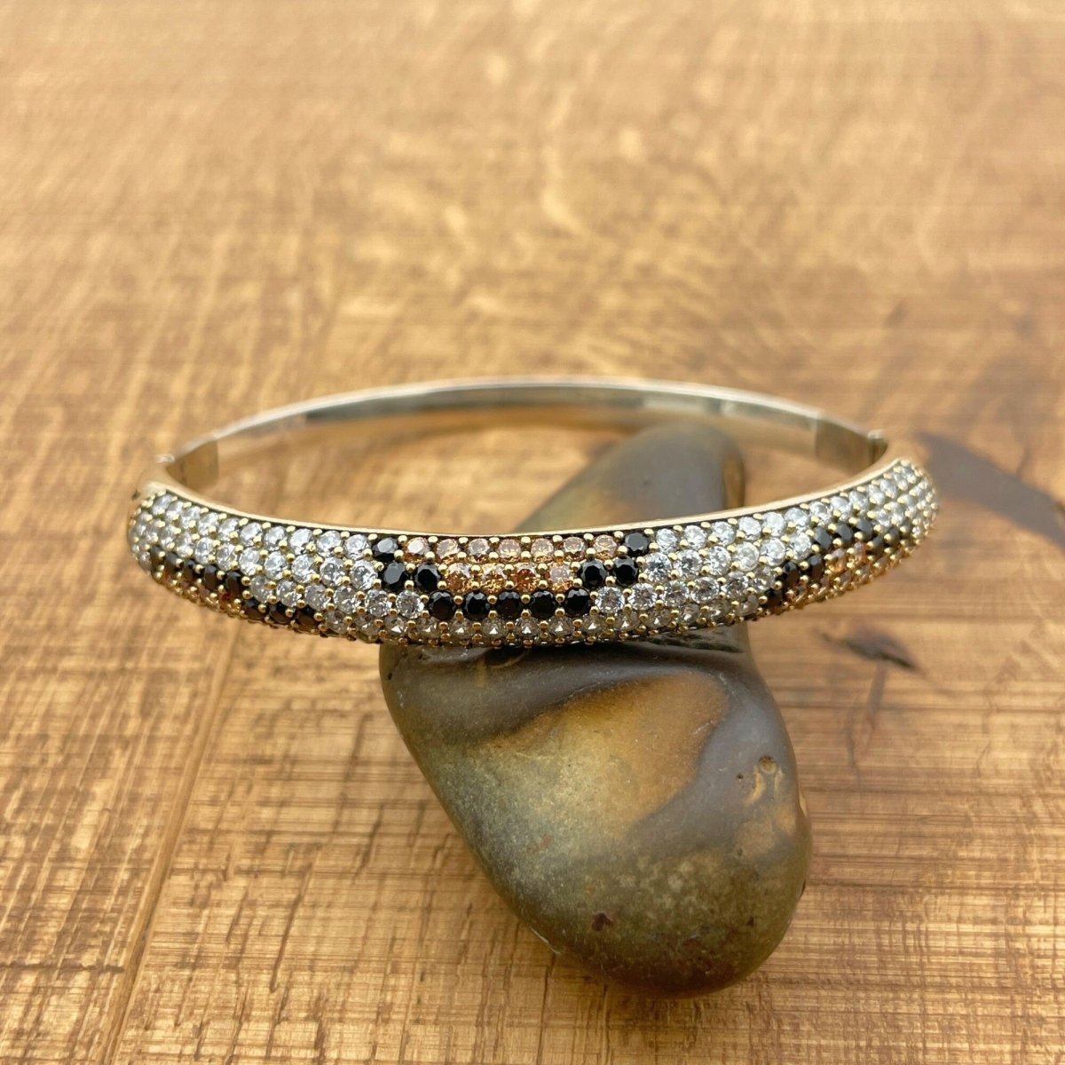 Women's Bangle Multi Stone Bracelet