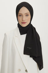 Women's Black Jazz Shawl - Comfortable Cotton - Poly Blend - TryAladdin