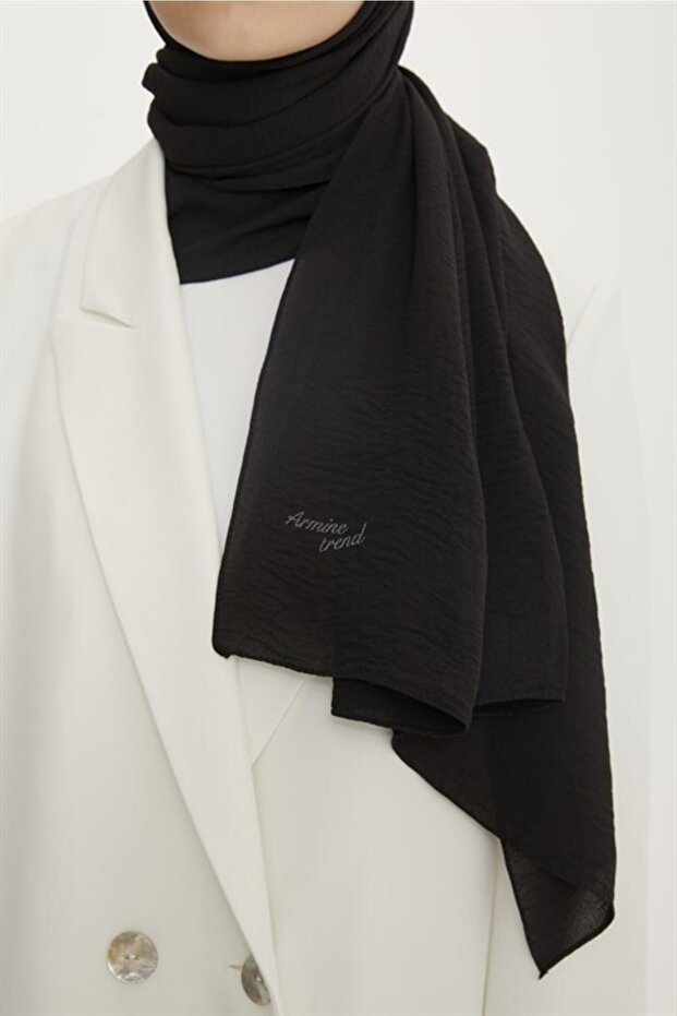 Women's Black Jazz Shawl - Comfortable Cotton - Poly Blend - TryAladdin