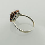 Women's Black Onyx 925 Sterling Silver Ring