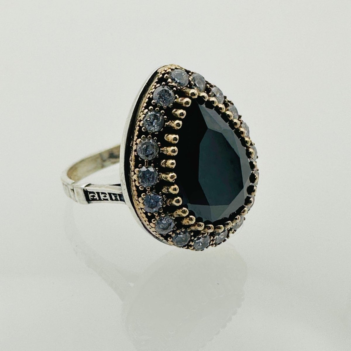 Women's Black Onyx Ring