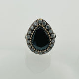 Women's Black Onyx Ring