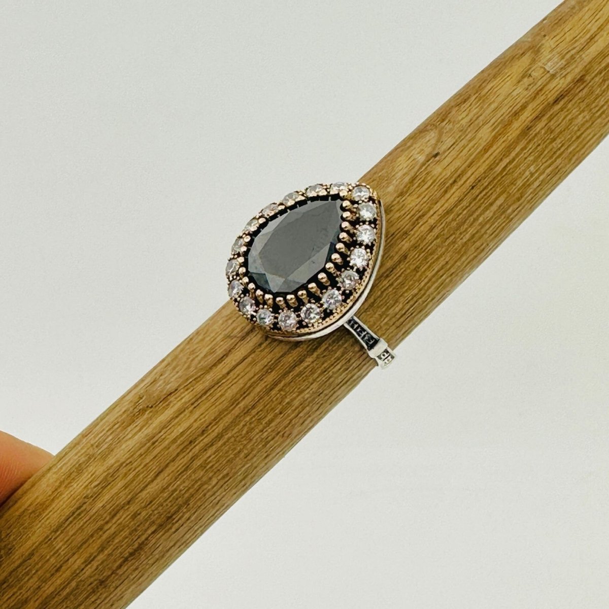 Women's Black Onyx Ring