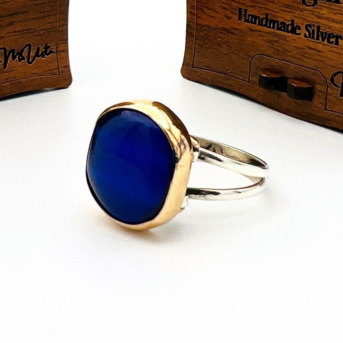 Women's Blue Sapphire Stone Ring