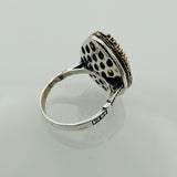 Women's Citrine Silver Ring