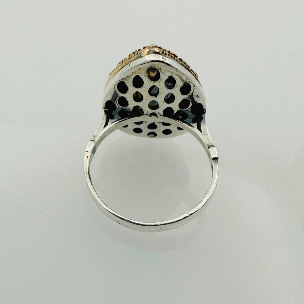 Women's Citrine Silver Ring