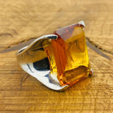 Women's Citrine Stacking Ring