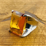 Women's Citrine Stacking Ring