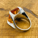 Women's Citrine Stacking Ring