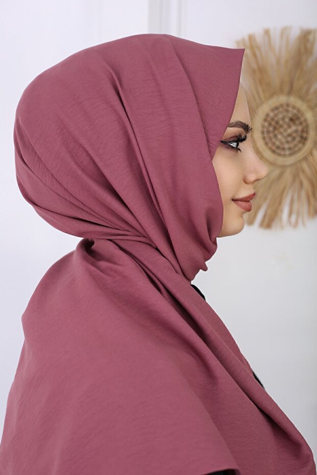 Women's Cotton Cazz Shawl - Dried Rose - TryAladdin