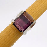 Women's Genuine Amethyst Stacking Ring