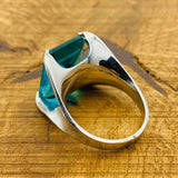 Women's Genuine Emerald Stacking Ring