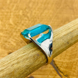 Women's Genuine Emerald Stacking Ring