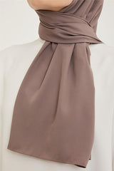 Women's Grey Medina Silk Blend Shawl - TryAladdin