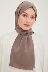 Women's Grey Medina Silk Blend Shawl - TryAladdin
