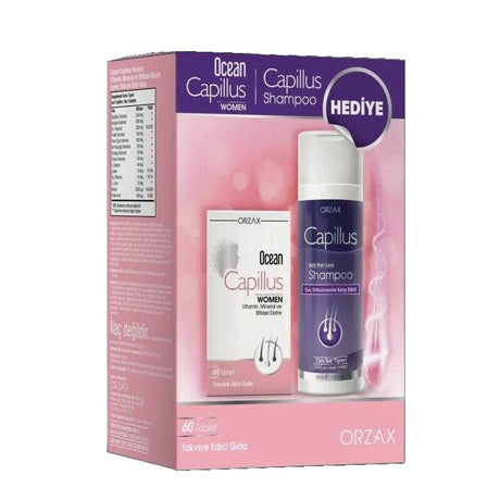 Women's Hair Support Supplement & Anti - Hair Loss Shampoo Duo - TryAladdin