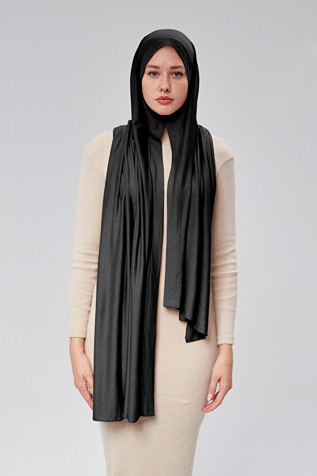 Women's Instant Jersey Hijab Scarf - Easy - Wear - TryAladdin