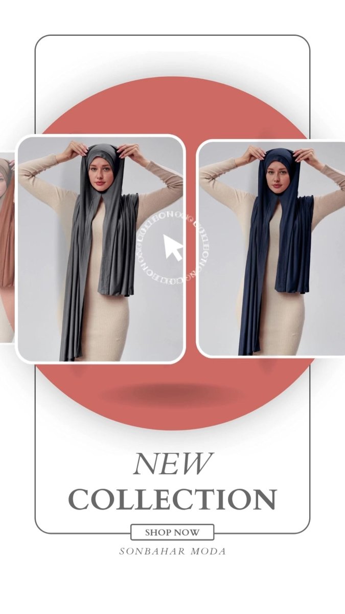 Women's Instant Jersey Hijab Scarf - Easy - Wear - TryAladdin