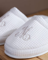 Women's Luxury Plush 100% Cotton Bathrobe Set - White - TryAladdin