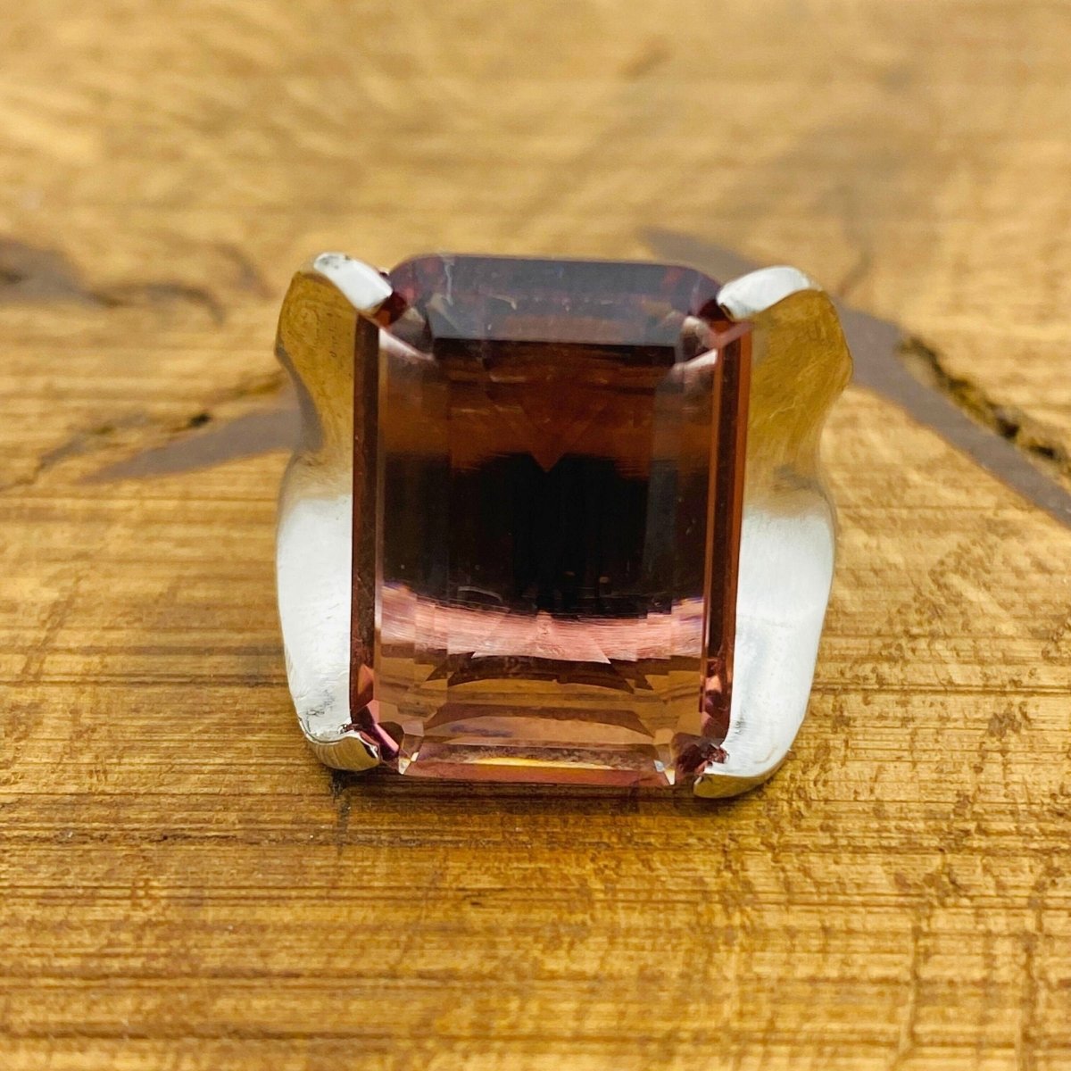 Women's Morganite Stone Ring - TryAladdin