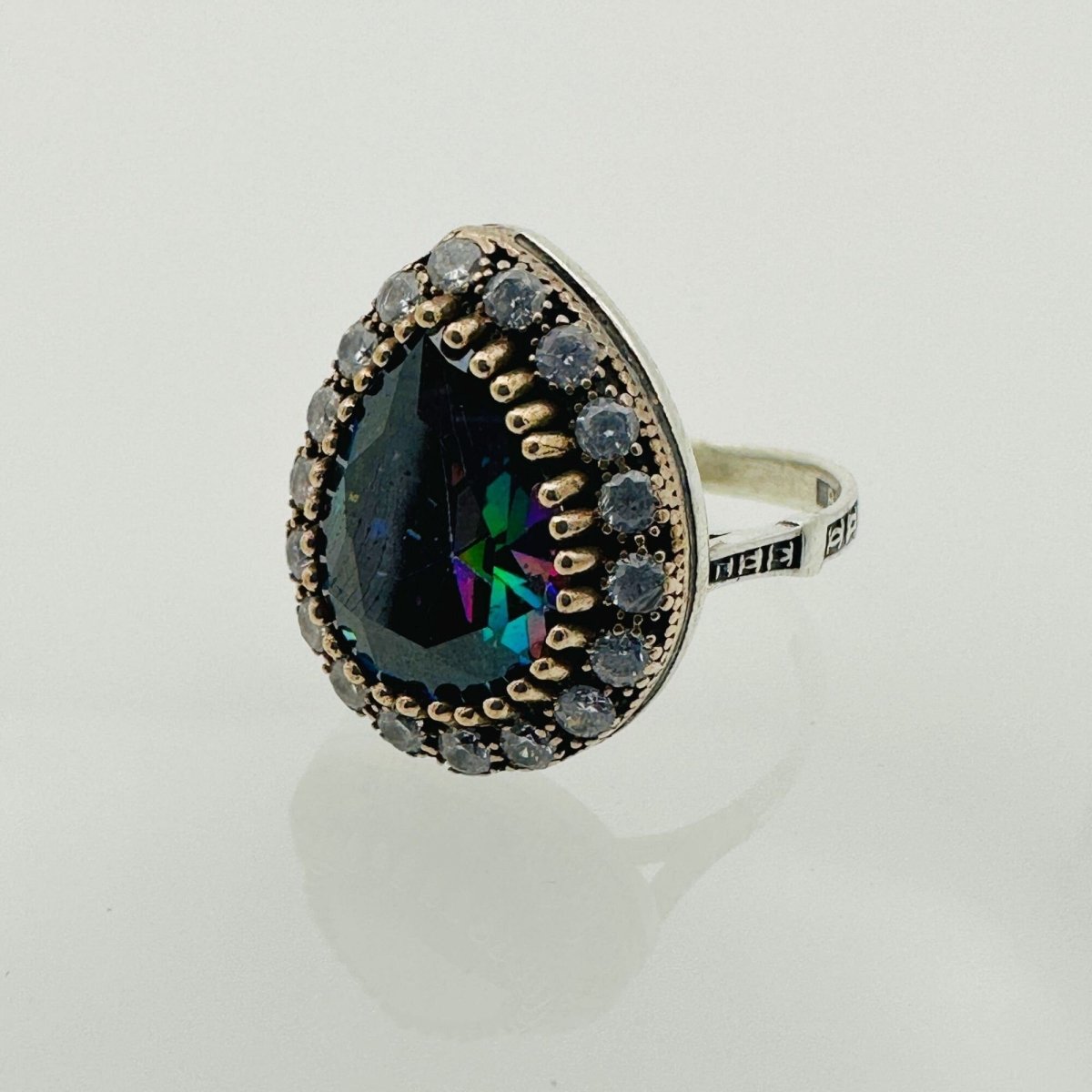 Women's Mystic Topaz Ring