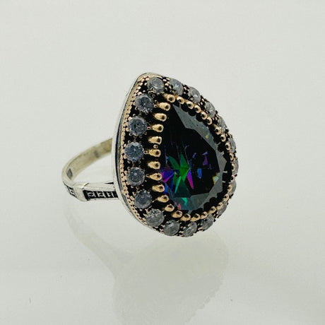 Women's Mystic Topaz Ring